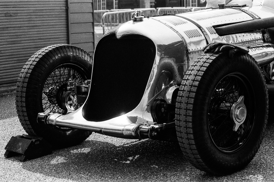 Napier Railton on the Banking at Brooklands Museum