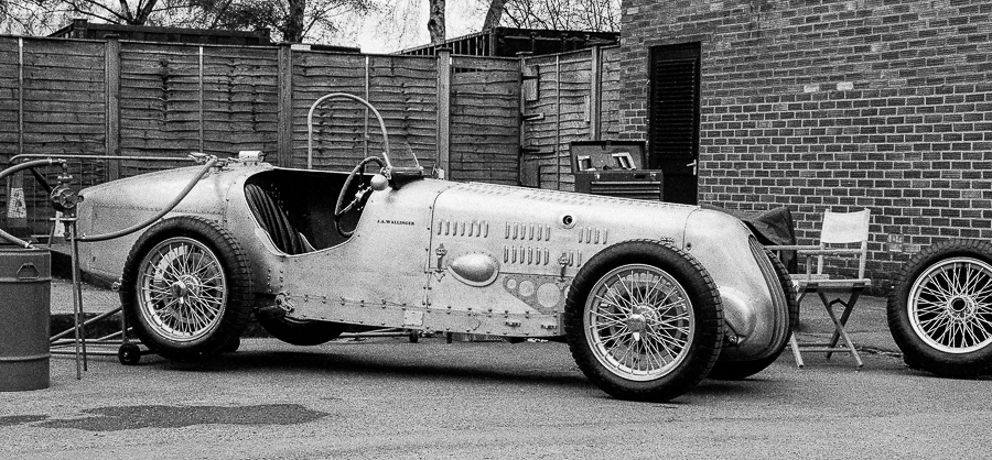 MG Racecar at Brooklands Museum